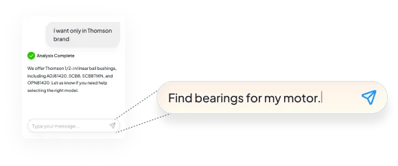 Conversational search illustration